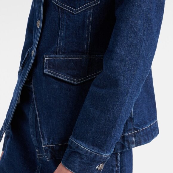 NWT: Veronica Beard Alfie Denim Jacket size S - Picture 4 of 5